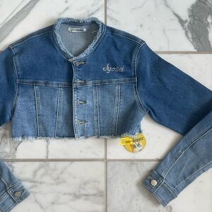 Jyosei Cropped Denim Jacket